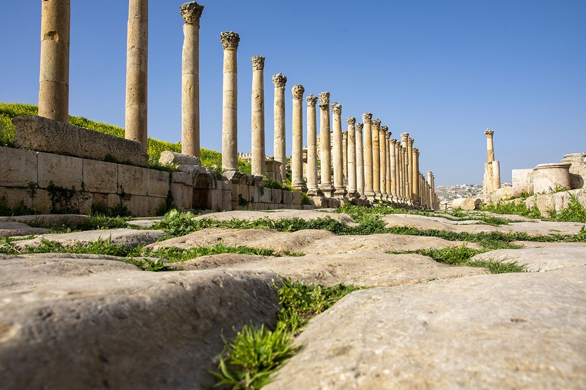 Jerash-Ruins Jerash-Ruins